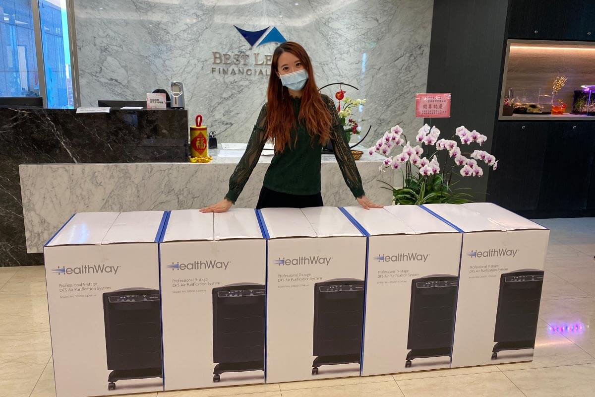 百富環球策略資產管理顧問選擇普印通作為公司 VIP 顧客空氣品質的管理專家